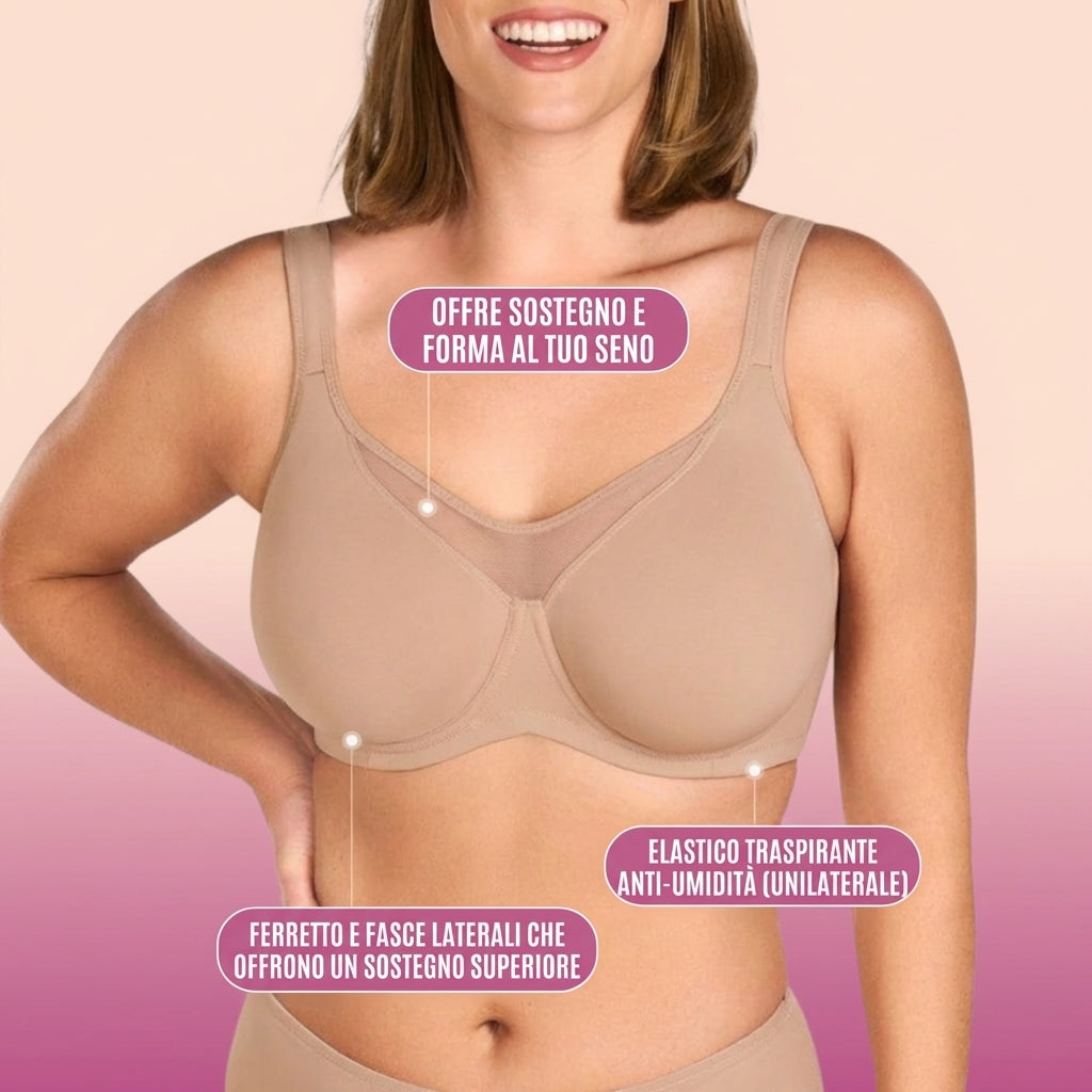 Reggiseno minimizzatore invisibile