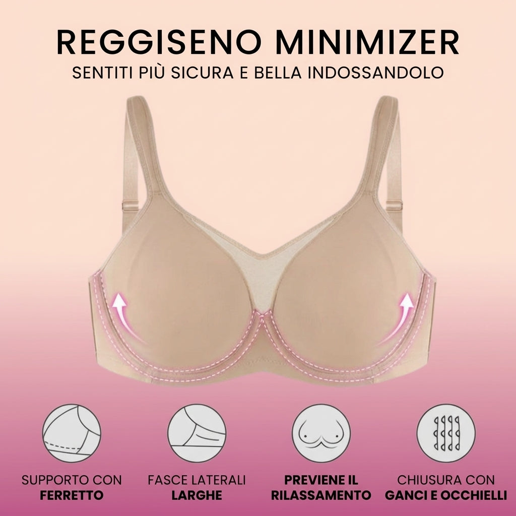 Reggiseno minimizzatore invisibile